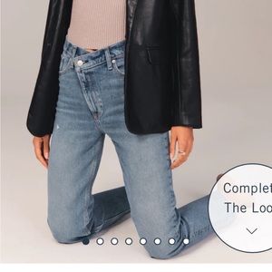 90’s ultra high rise- Abercrombie